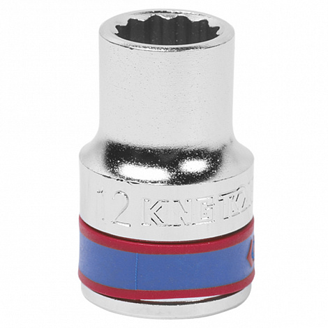 Головка торц. 12-гр. 1/2"DR 12мм хром