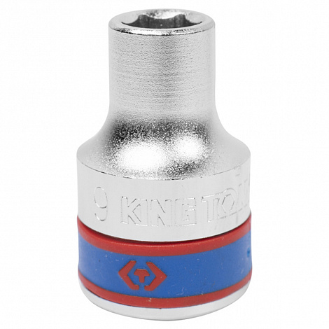 Головка торц 9мм 6-гр 1/2"DR хром KT