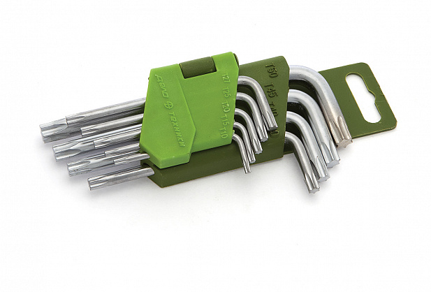 Наб.кл.TORX 9шт.корот. (T10....T50)ДТ