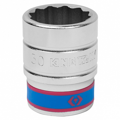 Головка торц. 12-гр. 3/4"DR 30мм хром