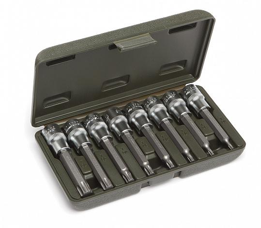 Набор головок со вставкой 1/2" Torx 8 пр. ДТ