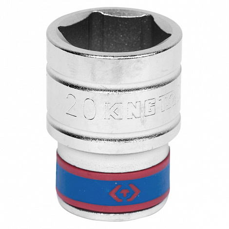 Головка торц 22мм 6-гр 1/2"DR хром KT
