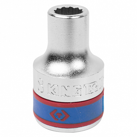 Головка торц. 12-гр. 1/2"DR 8мм хром