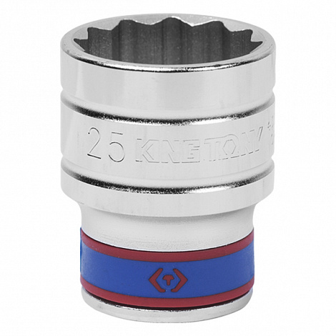 Головка торц. 12-гр. 1/2"DR 25мм хром