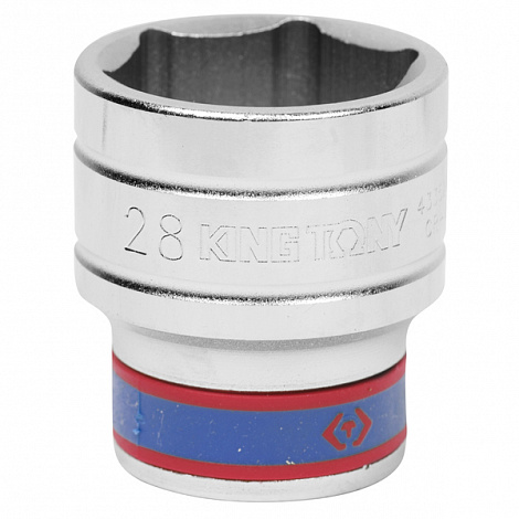 Головка торц 27мм 6-гр 1/2"DR хром KT